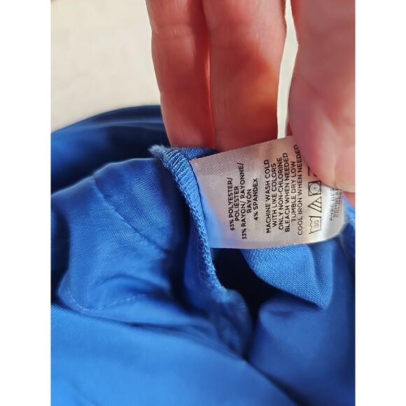 Loft Pants Womens 2 The Devin Slim Blue Dress Pants - Picture 7 of 9